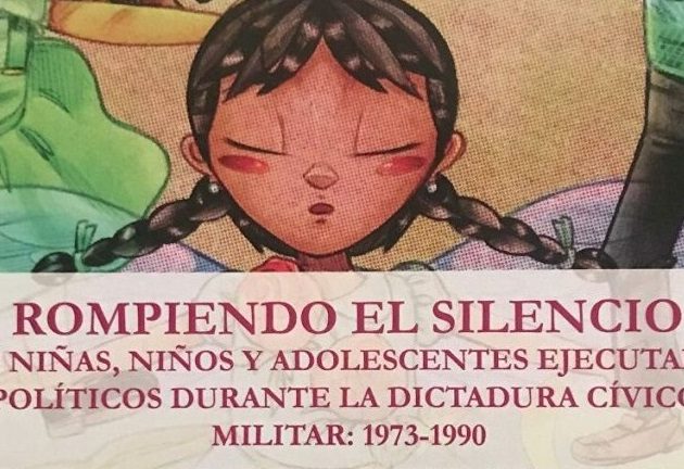 Rompiendo el silencio, el libro que visibiliza la historia de las ejecuciones de niños, niñas y adolescentes en dictadura